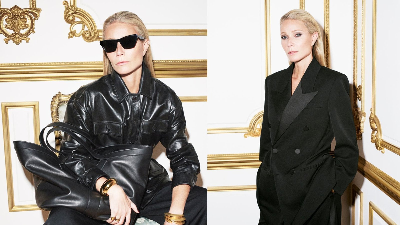 Gwyneth Paltrow Shines in Saint Laurent’s Spring ’25 Collection