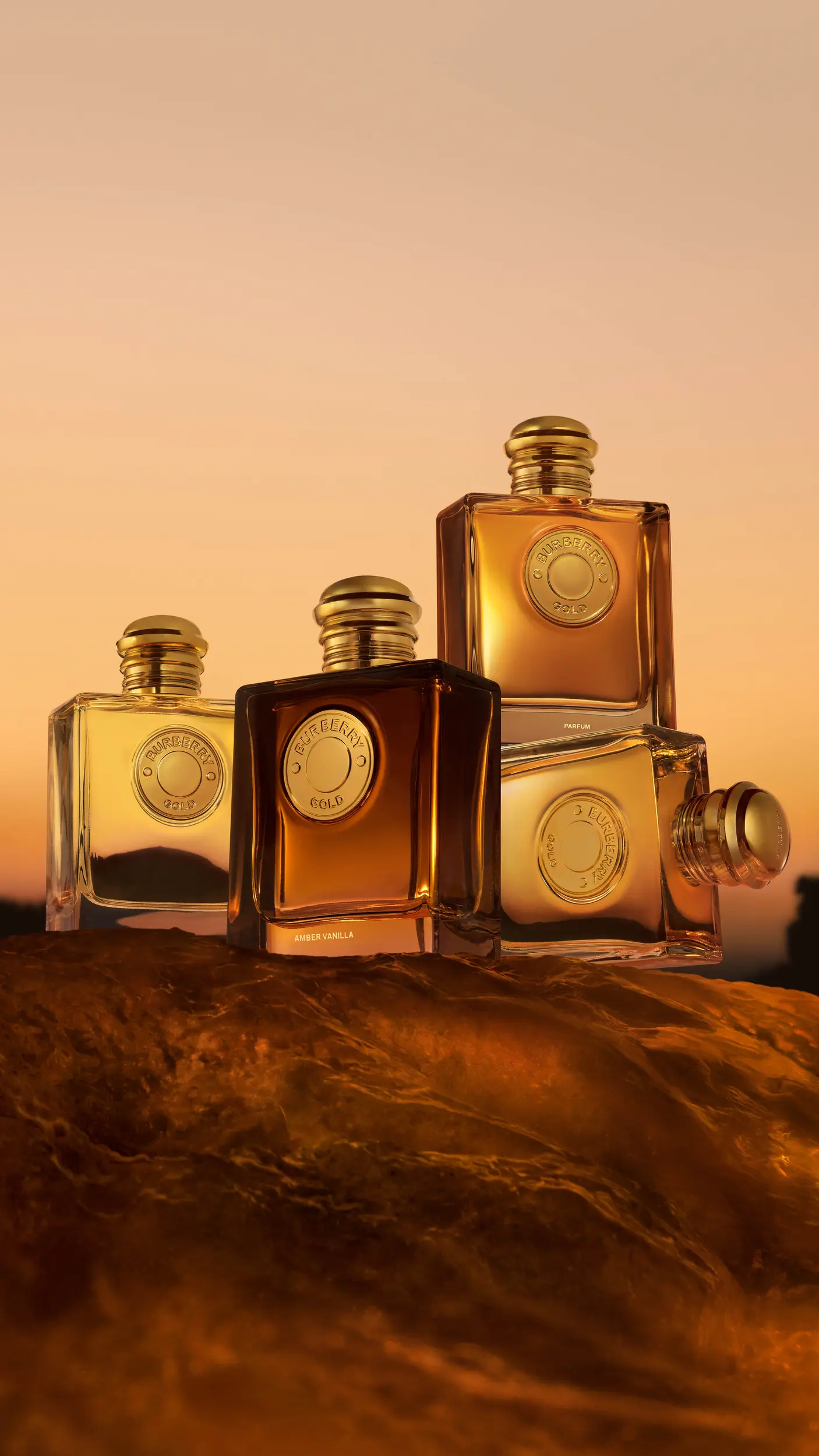 Burberry Beauty Unveils the Opulent Gold Amber Vanilla Eau de Parfum Intense