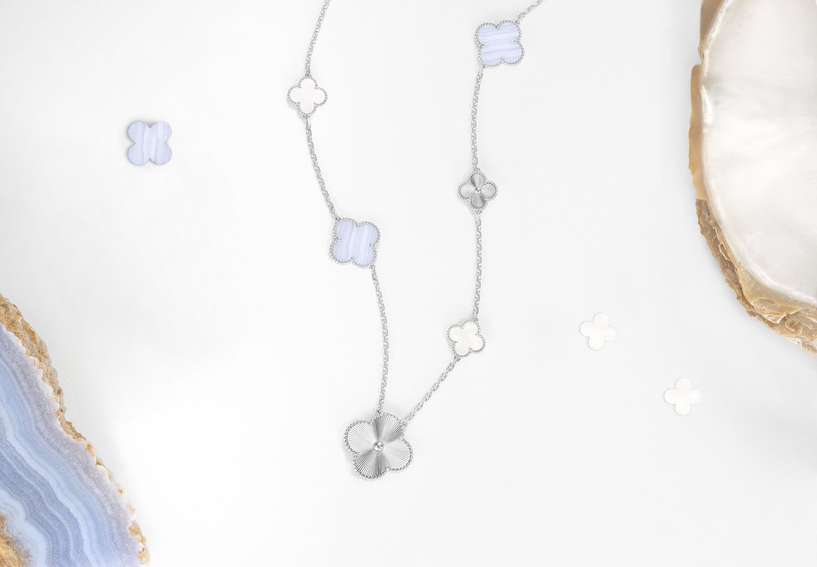 Van Cleef & Arpels’ Alhambra Adds Transformable Necklaces and Reversible Rings